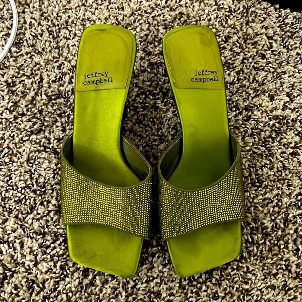 Jeffrey Campbell Lime Green Heels
